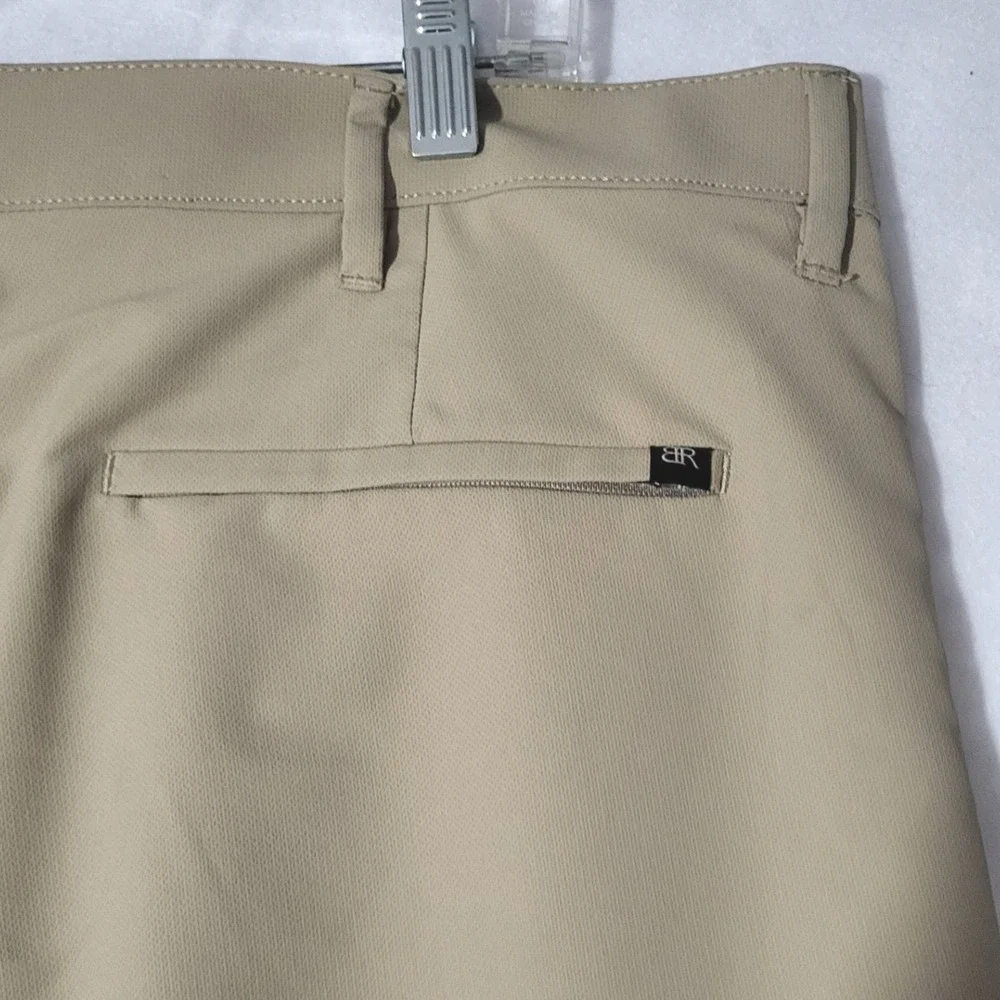 Banana Republic Pants‎ 38x31 Flat Front Pant Stretch Slim Fit Beige 1557516 Golf